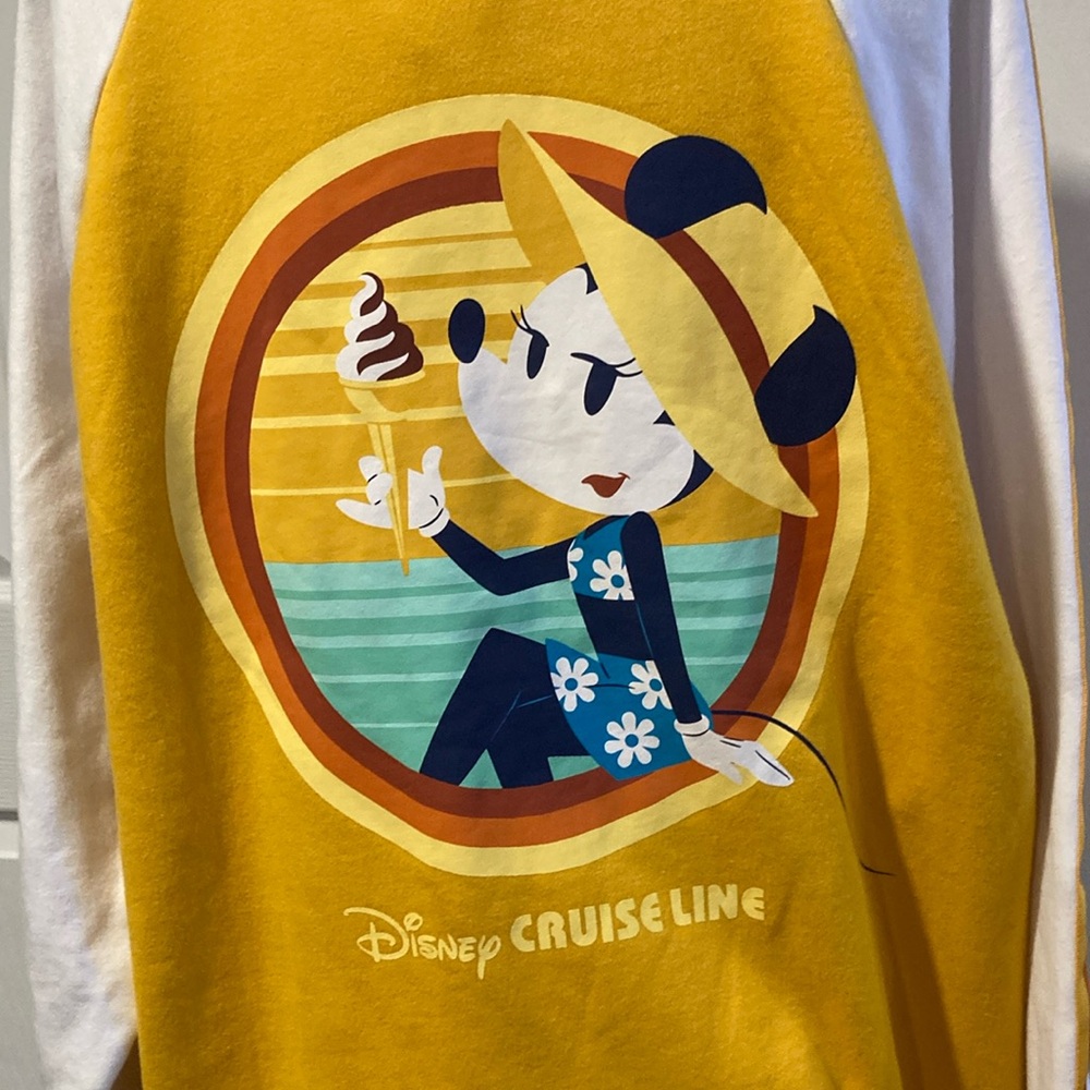Disney Cruise Lines Minnie Ice Cream hoodie XL